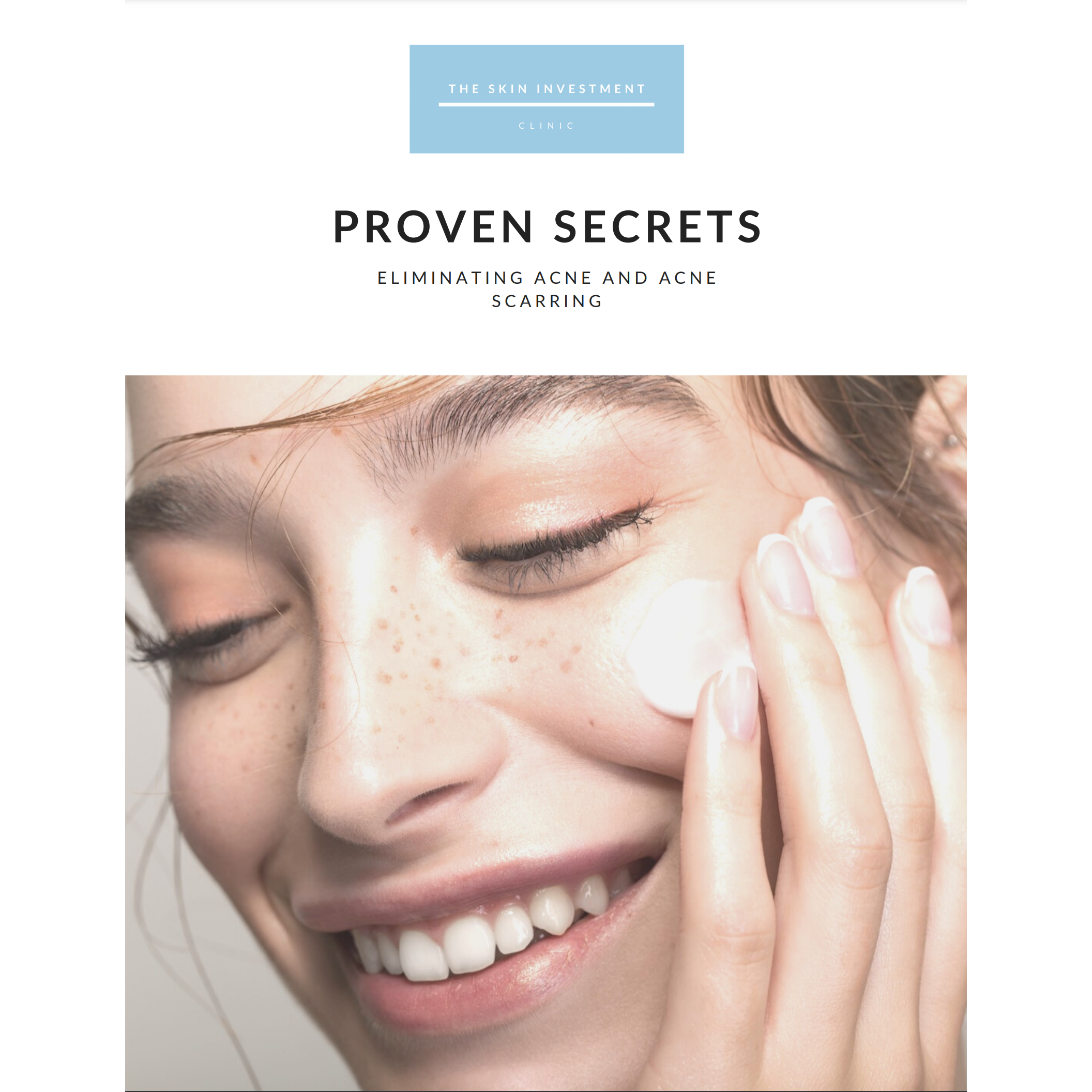 PROVEN SECRETS: Eliminating Acne And Scarring E-Book